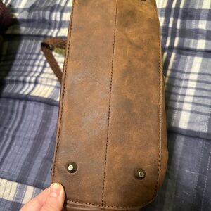 Brown Leather women’s Wrangler purse